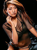 Asian Women prissila khan 03 sheer lingerie big nipples